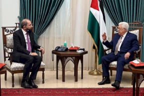 الكشف عن تفاصيل جديدة عن لقاء الرئيس عباس ووزير الخارجية الأردني برام الله