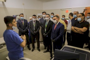 جوال تدعم مجمع الصحابة الطبي بجهاز فحص كثافة العظم DEXA