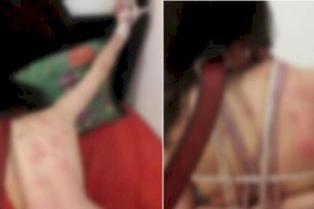 فيديو مروع من المغرب لشخص اعتدى على سيدة وصورها عارية ومكبلة