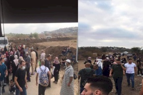 صور وفيديو: آلاف المواطنين يتوجهون الى الداخل المحتل عبر فتحات الجدار بطولكرم
