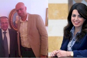 شاهد شقيق وزيرة لبنانية يهدد بحرق محطة تلفزيون