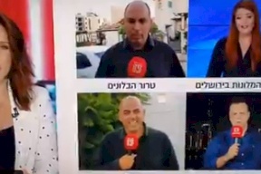 فيديو: مراسل قناة إسرائيلية يتعرض للإغماء أثناء بث مباشر من دبي