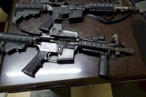 صورة- ضبط 5 قطع M-16 في الخليل
