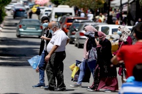 كورونا فلسطين: تسجيل 6 حالات وفاة و 389 اصابة جديدة  بالفيروس 