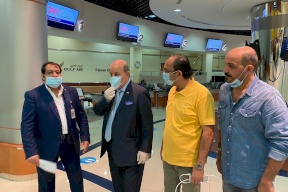 صور: السفير عارف يغادر البحرين