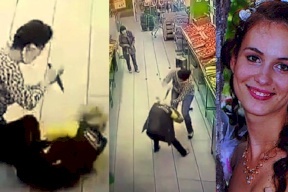 شاهد ملكة جمال وهي تنهال طعناً بالسكين على بائعة في متجر