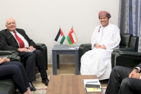 وفد من المجلس الأعلى للابداع والتميز يلتقي سفير سلطنة عمان لدى دولة فلسطين
