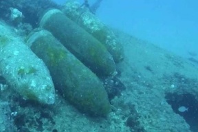 اكتشاف كنز عسكري بعمق بحر غزة