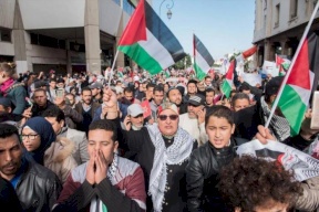 تظاهرة في الرباط ضد التطبيع مع الاحتلال
