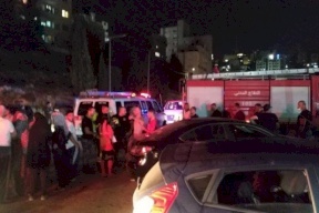 6 اصابات بانفجار "بويلر غاز" باحدى الشقق السكنية في رام الله