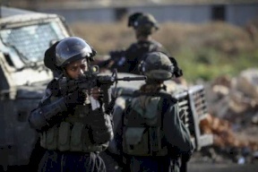 إصابة شابين برصاص الاحتلال شرق رام الله