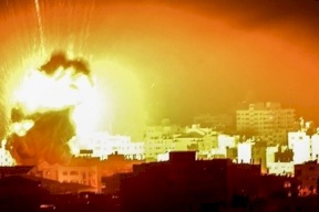 طائرات الاحتلال تقصف موقعا للمقاومة شرق رفح