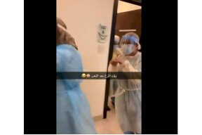 ممرضات يؤدين رقصة الأرنب ويثرن جدل في السوشل ميديا