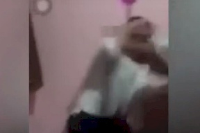 شاهد.. فيديو جديد لـ"عنتيل الجيزة" في مصر لحظة اقتحام شقته
