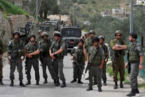 الاحتلال يغلق برقة شمال شرق رام الله 