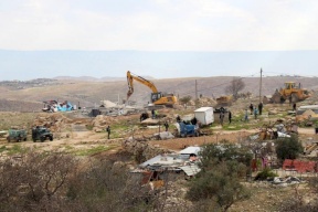 "الإدارة المدنية" توصي بنهب مناطق واسعة من أراضي الضفة