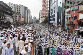 فيديو: مظاهرة حاشدة في بنغلاديش تدعو إلى مقاطعة فرنسا