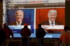 تطورات الانتخابات الأمريكية.. ترامب يقلص الفارق مع بادين المتقدم