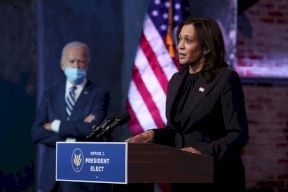 نائبة بايدن: هكذا سنتعامل مع الفلسطينيين