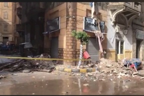 مصر.. قتيل وعدة إصابات بانهيار مبنى ثانٍ اليوم جراء العواصف