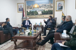 مجدلاني والنتشة يبحثان التعاون المشترك بين " التنمية الاجتماعية " والمؤتمر الوطني الشعبي للقدس 