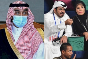 فيديو: التحية المتبادلة بين شقيق أمير قطر ووزير الرياضة السعودي يثير تفاعلاً