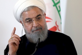 روحاني: سعداء برحيل ترامب "المجرم والإرهابي والمارق والجبار"