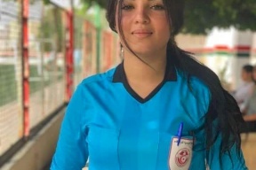 صور: بعد تعرضها للانتقاد.. حسناء التحكيم التونسي: "عاجبني جسمي"