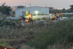 الاحتلال ينفذ عمليات هدم في المثلث الجنوبي بالداخل