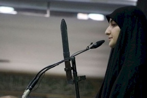 ابنة سليماني: خامنئي وحيد وعلينا أن نكون جنوده