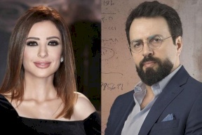 صور: رحيل حاتم علي يكشف حقيقة انفصال تيم حسن ووفاء الكيلاني