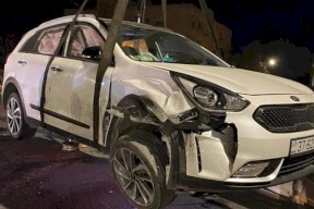 صور: أصابة نجم "وطن ع وتر" وعائلته بحادث سير