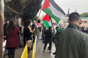 صور: الناصرة ترفع أعلام فلسطين في وجه نتنياهو