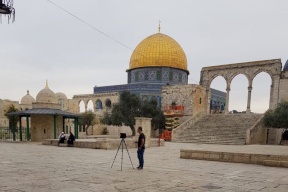 صور: مستغلاً اغلاق كورونا.. الاحتلال ينفذ أعمال مسح في الأقصى