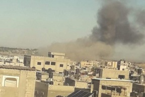 فيديو- انفجار غامض يهز بيت حانون