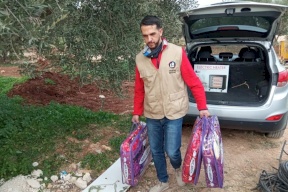 صور: مؤسسة "وافا" الدولية تختتم حملة إغاثة الشتاء في فلسطين