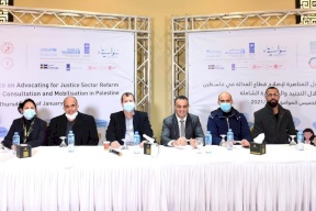 "سواسية" وشركاؤه يعقدون مؤتمرا إلكترونيا حول المناصرة لإصلاح قطاع العدالة في دولة فلسطين