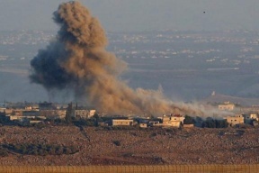 انفجار قرب موقع لحزب الله في القنيطرة السورية