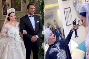ديانا كرزون تكشف عن حملها بطريقة غير تقليدية.. وهذا ما فعله زوجها! (فيديو)
