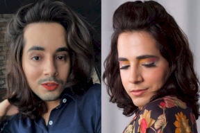 خبير تجميل إمارتي يحتفل بزفافه بفستان أبيض.. ويُغضب متابعيه! (فيديو)