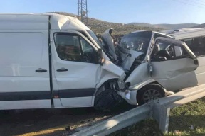 صور- وفاتان في حادث سير مروع شمال شرق الخليل