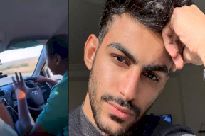 شاهد- آخر فيديو نشره عبود العمري من داخل السيارة التي مات فيها!