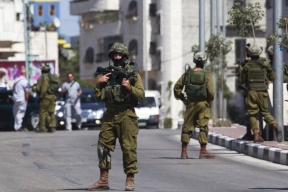 إصابة جندي إسرائيلي برصاص مقاومين في قرية برقين