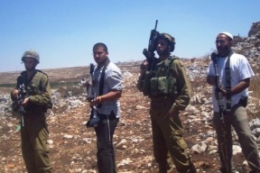 اصابة بالرصاص وهدم أجزاء من منزل قيد الإنشاء جنوب نابلس