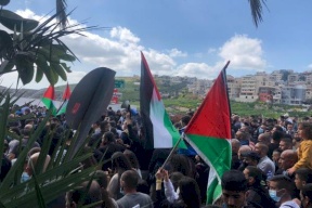 فيديو| أم الفحم وقلنسوة تتظاهران احتجاجا على الجريمة وتواطؤ شرطة الاحتلال