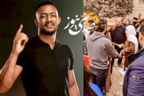 فتاة لم تتمالك نفسها عندما رأت محمد رمضان وردة فعله تثير سخرية واسعة (فيديو)