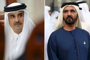 أمير قطر يجري اتصالا هو الأول منذ سنوات بمحمد بن راشد