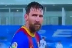 فيديو| انظر إلى ميسي وهو يرتجف أثناء المباراة مع ريال مدريد