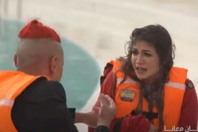 فيديو| “مزة قادرة” رامز جلال يواصل التحرش بالفنانات.. شاهد ما فعله مع ملك قورة بالحلقة الـ19