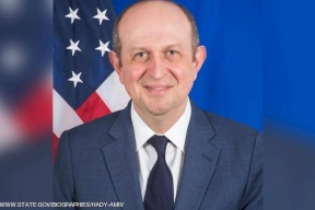 صور| مبعوث امريكي يصل تل ابيب لبحث وقف التصعيد 